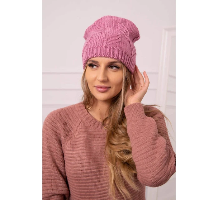 Majka dámska čiapka K376 tmavo ružová Majka dámska čiapka K376 tmavo ružová