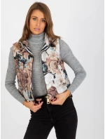 Dámska vesta RV KZ 11445.98P béžová Dámska vesta RV KZ 11445.98P béžová