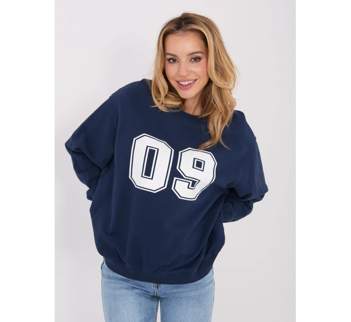 WT BL mikina A1267 1.66 tmavomodrá