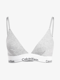 Podprsenka bez kostice QF5650E - 020 - šedá - Calvin Klein