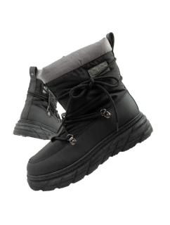 Lee Cooper dámske zimné športové topánky zimné trekkingové zateplené čierne šedé dámske