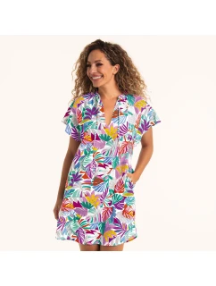 Štýl Sola šaty 8197 multi farba - RosaFaia