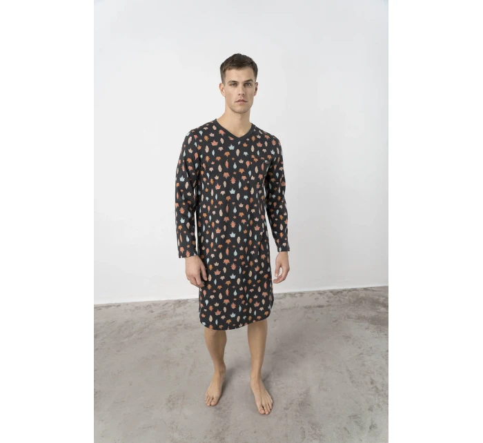 Vamp - Pohodlná pánska nočná košeľa - Rory 17617 - Vamp Vamp - Pohodlná pánska nočná košeľa - Rory 17617 - Vamp