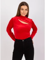 Halenka DHJ BZ model 17041705 červená - FPrice Halenka DHJ BZ model 17041705 červená - FPrice