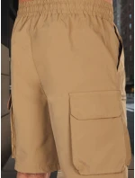 Pánske textilné bojové šortky khaki FashionStreet SX2507 Pánske textilné bojové šortky khaki FashionStreet SX2507