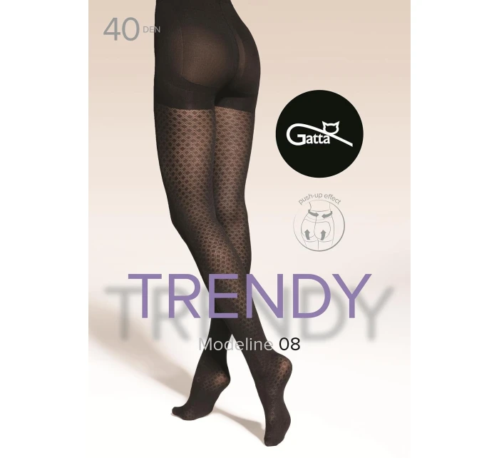 Pančuchy Gatta Modeline wz.08 40 den 5-XL