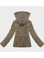 Dámska bunda s odnímateľnou kapucňou J Style béžová (16M9190-62) Dámska bunda s odnímateľnou kapucňou J Style béžová (16M9190-62)