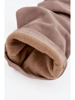 Marszczone Kozaki Z Naturalnego Zamszu Na Słupku Ocieplane Zazoo 4228 Jasnobrązowe