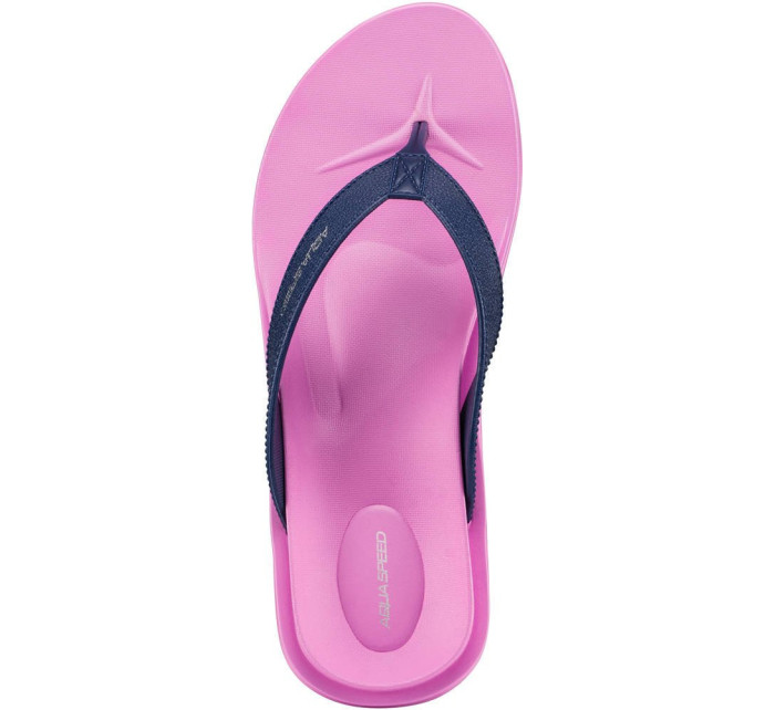 AQUA SPEED Plavecká obuv do bazéna Solea Pink/Navy Blue