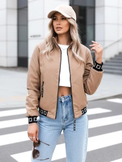 HERA FashionStreet béžový dámsky bomber TY3764