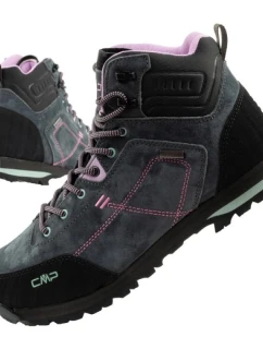 dámské trekové boty kožené nepromokavé kotníkové boty šedé dámské model 21757143 - CMP