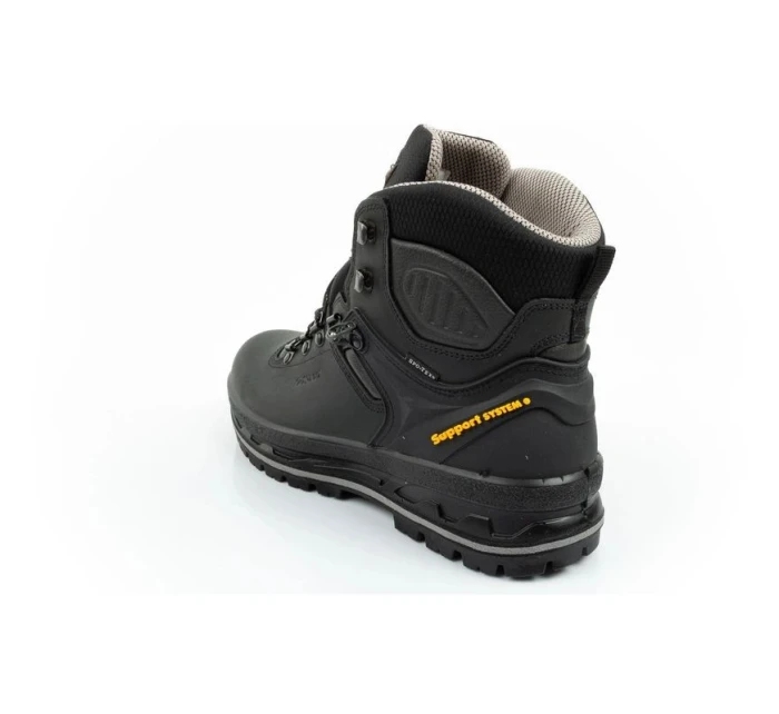 Grisport pánska treková obuv Nero dakar SPO-TEX kožená čierna