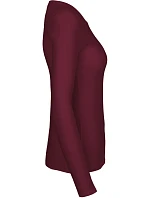O Dámské tričko s dlouhým rukávem bordeaux model 22505860 - Neutral