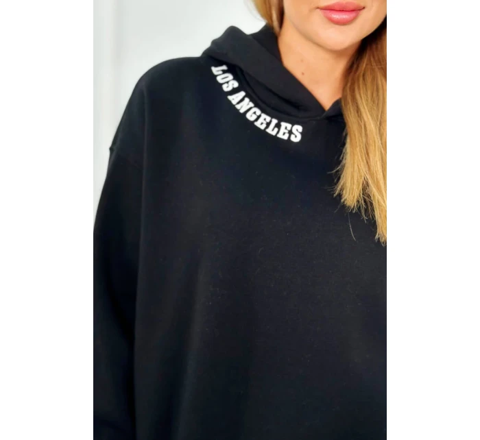 Izolovaná súprava s výšivkou Los Angeles čierny Izolovaná súprava s výšivkou Los Angeles čierny