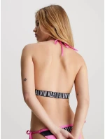 Dámská plavková podprsenka růžové model 19641905 - Calvin Klein Dámská plavková podprsenka růžové model 19641905 - Calvin Klein