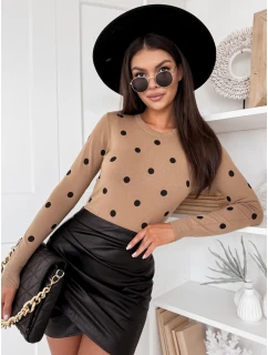 Dámský svetr camel Dstreet model 21970694 - FashionStreet