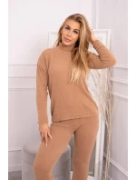 Dvoudílný model 18748187 set alpaka velbloudí - K-Fashion Dvoudílný model 18748187 set alpaka velbloudí - K-Fashion