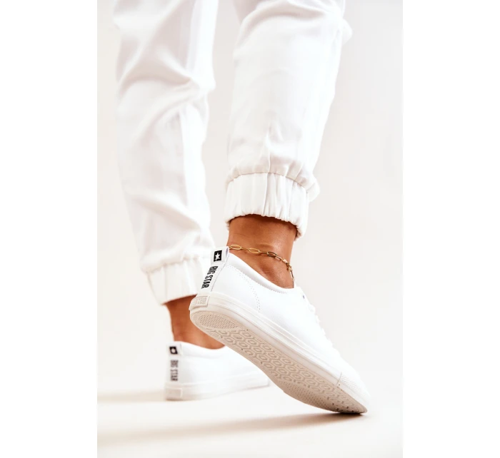 Kožená tenisová obuv Big Star model 21571999 Bílé - Big Star Shoes