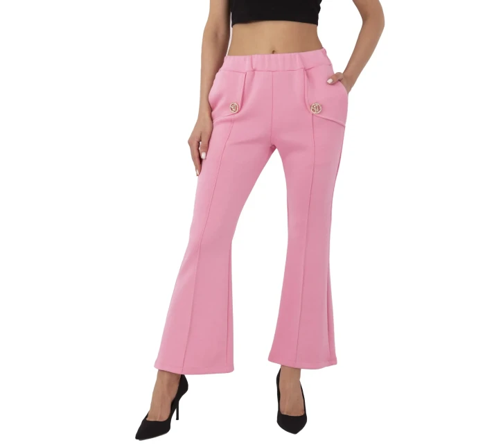 Nohavice DHJ SP 20518.12 pink