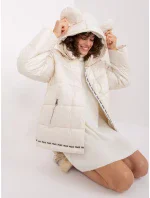 NM KR TR522 bunda.96P svetlo béžová