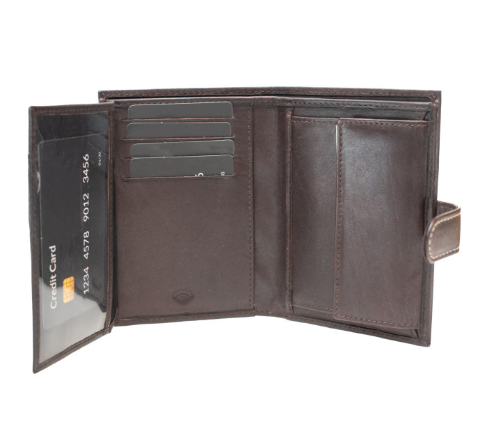 Peňaženka Semiline RFID P8266-1 Brown