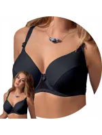 Dámská podprsenka model 19012121 Černá - Vena Dámská podprsenka model 19012121 Černá - Vena