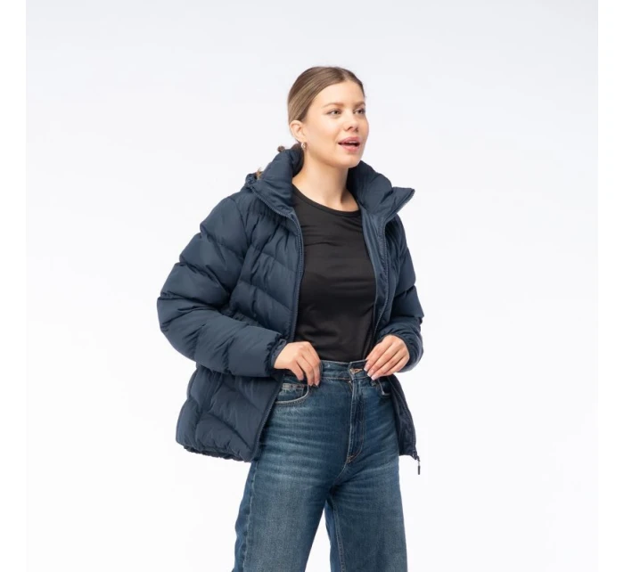 Dámská prošívaná zimní bunda LADY model 21494819 Tmavě modrá - Hi-Tec