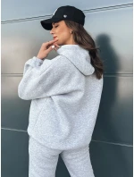 PREMIUM dámská tepláková souprava světle šedá Dstreet model 21967292 - FashionStreet