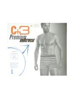 Boxerky C+3 hladké M-5XL