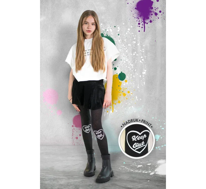 Dívčí punčochové kalhoty Keep Out DR model 18875743 - Knittex Dívčí punčochové kalhoty Keep Out DR model 18875743 - Knittex