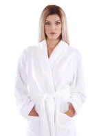 Unisex župan do sauny biely - Vestis