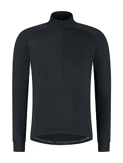 Tričko Rogelli s dlhým rukávom ESSENTIAL LIGHT, čierne, veľkosť 3XL