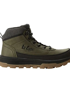 Lee Cooper – pánské zimní sportovní boty, khaki, zateplené