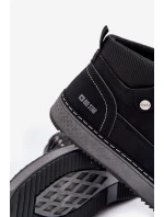 Sznurowane Botki Męskie Big Star OO174559 Hi-Poly System Czarne