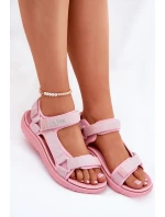 Dámské Sandály Materiálové Na   Růžové model 21693267 - Lee Cooper