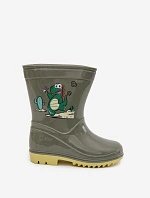 Dětské holínky tmavě zelené Esalina