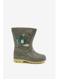 Dětské holínky tmavě zelené model 21794020 - Boto