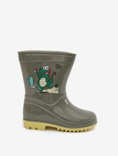 Dětské holínky tmavě zelené model 21794020 - Boto