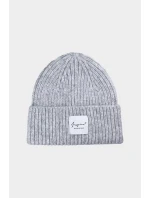 Dámská čepice model 21998083 Šedá - 4F Dámská čepice model 21998083 Šedá - 4F