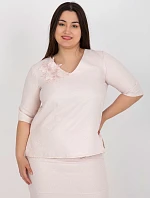 Blúzka LK BZ 506692.32 svetlo ružová