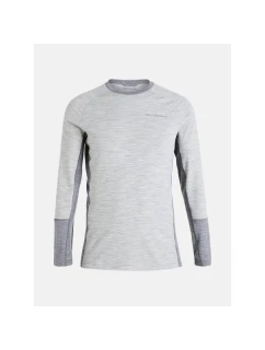 Peak Performance M Magic Crew termo tričko šedé