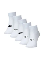 Pánske ponožky 4F M480 5 pack white 4FWMM00USOCM480 10S