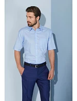 JN  keprová košile s krátkým rukávem 02.0 light blue model 22488366 - Daiber