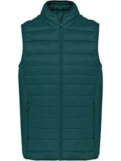 Kariban K 6113 Pánska ľahká vesta 20.6113 mineral green