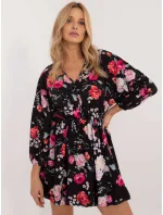 Šaty DHJ SK 19861 4.28 čierno-červené