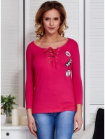 Blúzka CZ BZ 1415.04 fuchsiová