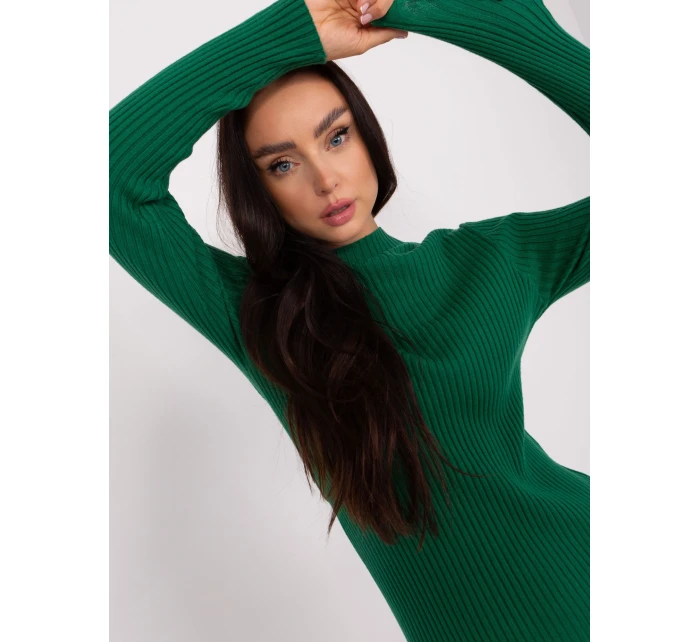 Sukienka PM SK model 18959389 ciemny zielony - FPrice Sukienka PM SK model 18959389 ciemny zielony - FPrice