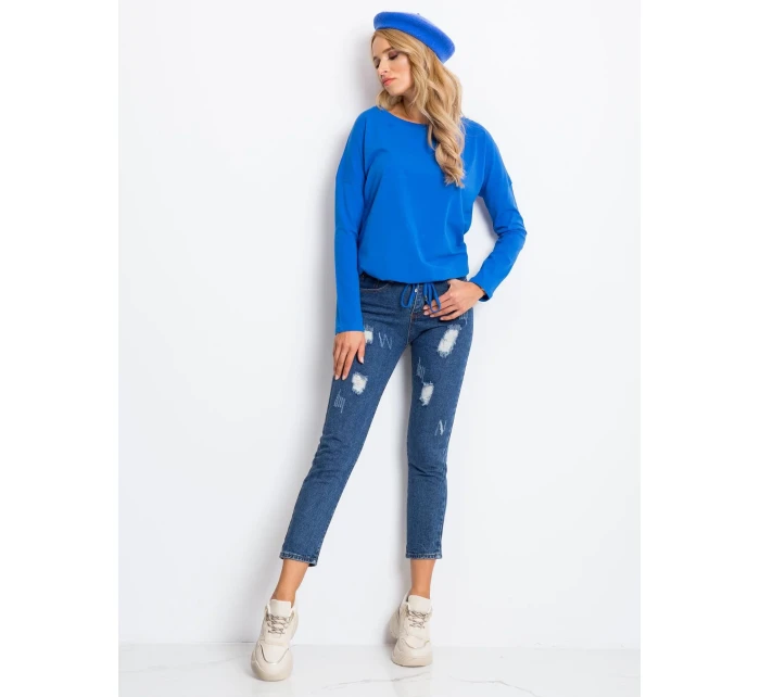 Blúzka RV BZ 5122.10P tmavo modrá