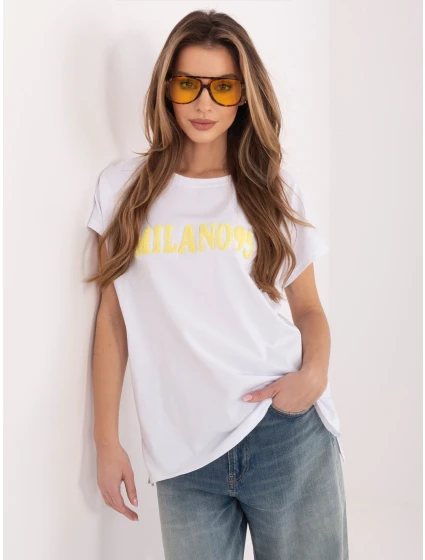 RV tričko TS A1206.84 bielo žlté