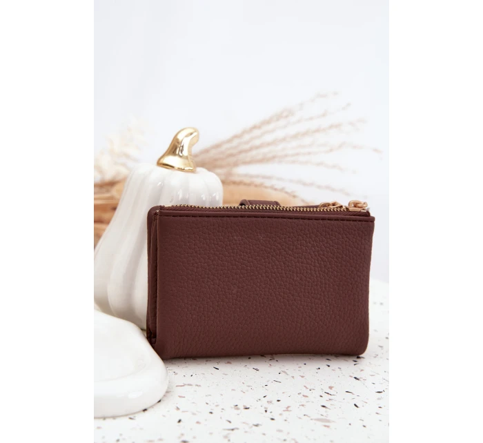 Dámska peňaženka z ekokože Ilissea - čokoládová